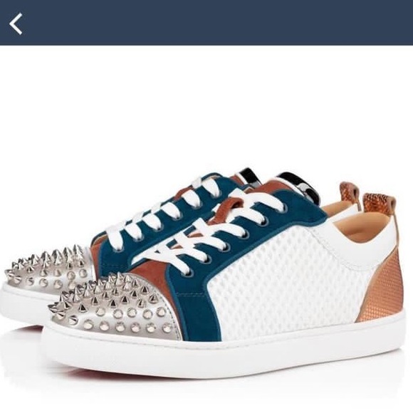 NWT Christian Louboutin red bottom sneakers size 43.5/Us10.5 - Picture 8 of 9